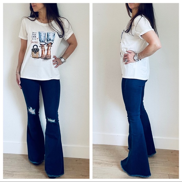 ✨LAST ONE✨Absolutely Fabulous flared Bell bottom jeans - Picture 4 of 8
